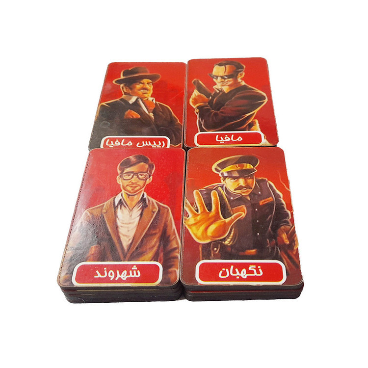 بازی فکری مدل کارت مافیا مذاکره کننده و تکاور